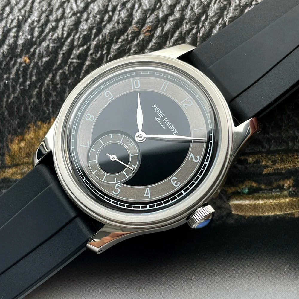 Pierre Philippe Field Watch 1940 – Vintage Mechanical Hand-Wind Gray Dial - Winter Seller Hub