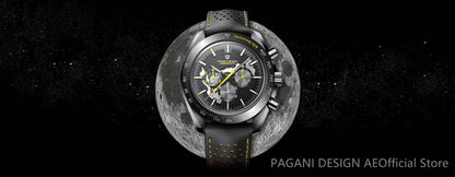 PAGANI DESIGN PD-1779 Quartz Wristwatch – Stainless Steel, Chronograph, Water-Resistant Business Watch - Winter Seller Hub