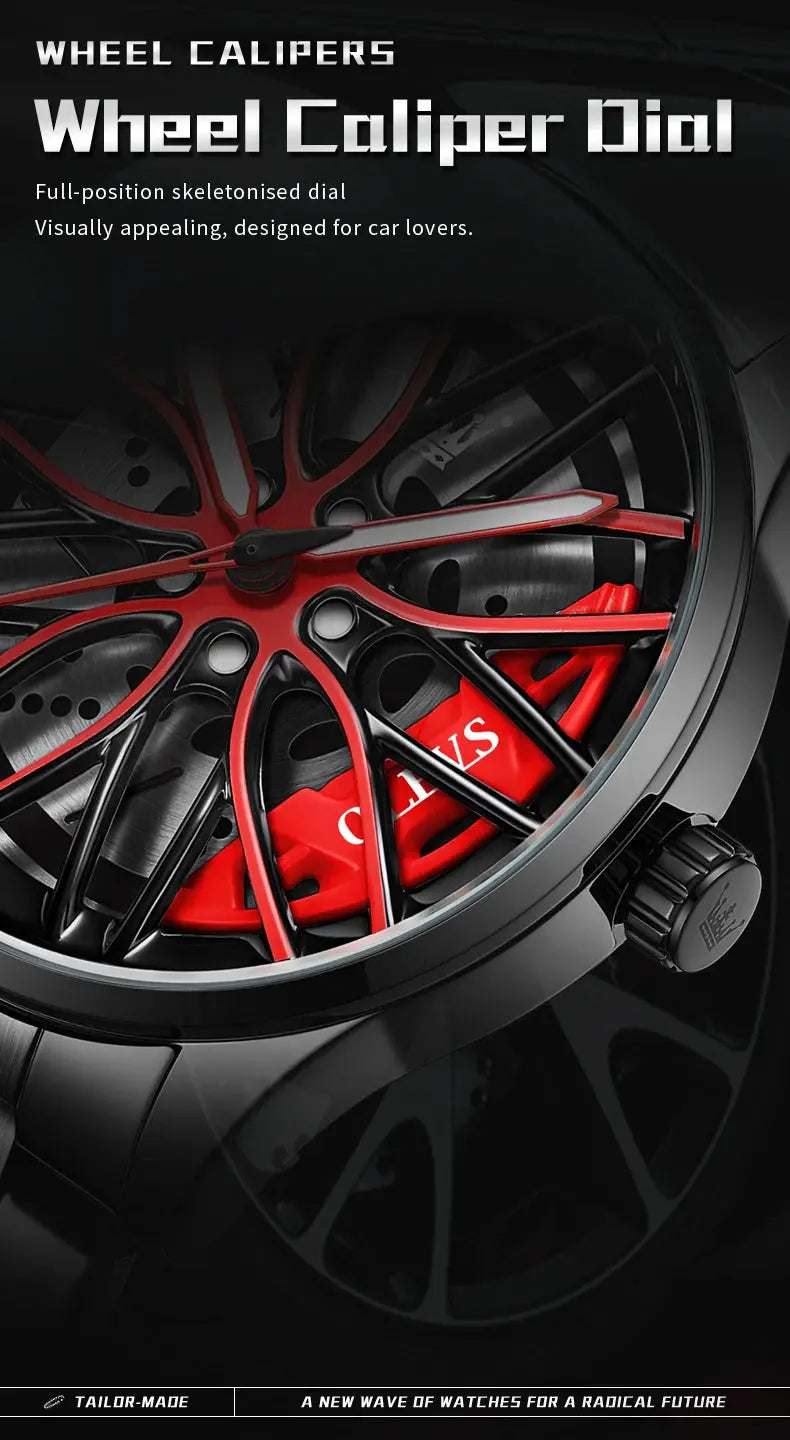 OLEVS 9937 Quartz Watch – Stainless Steel, Luminous, 3 Bar - Winter Seller Hub