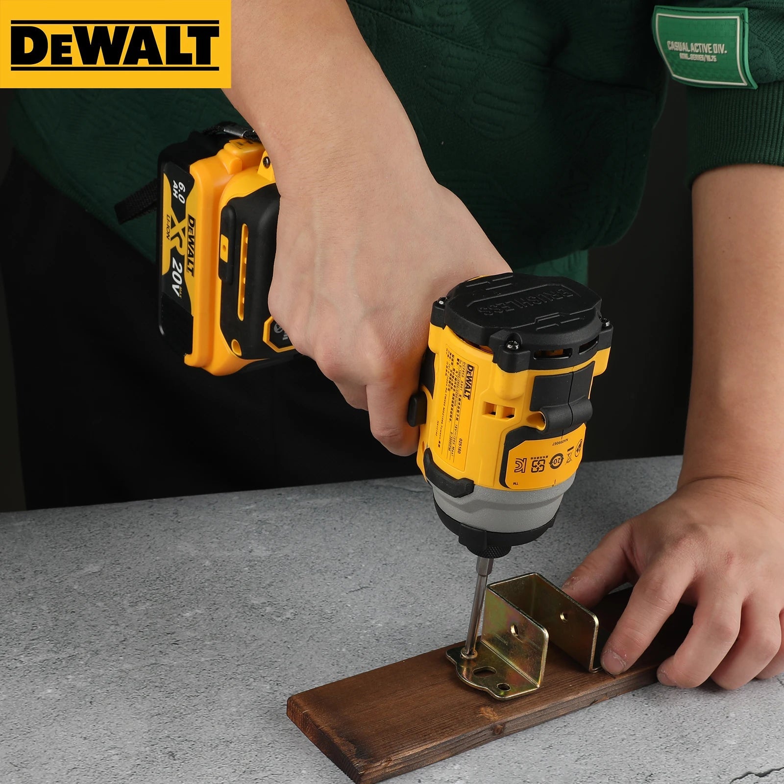 DEWALT DCF850 20V MAX Brushless Impact Driver – High Torque Compact Electric Screwdriver - Winter Seller Hub
