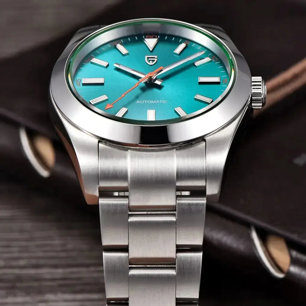 Z-Blue Dial Men’s Automatic Mechanical Watch - Winter Seller Hub