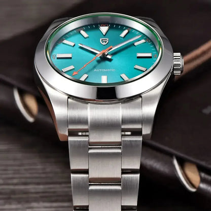 Z-Blue Dial Men’s Automatic Mechanical Watch - Winter Seller Hub