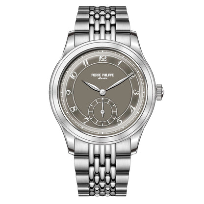 Pierre Philippe Field Watch 1940 – Vintage Mechanical Hand-Wind Gray Dial - Winter Seller Hub