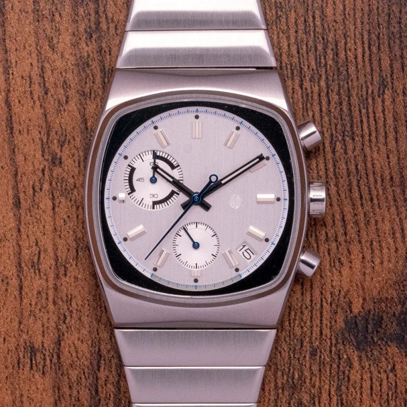 CILOA 508 Quartz Watch – Square Stainless Steel, 3 Bar, Japan Movement - Winter Seller Hub