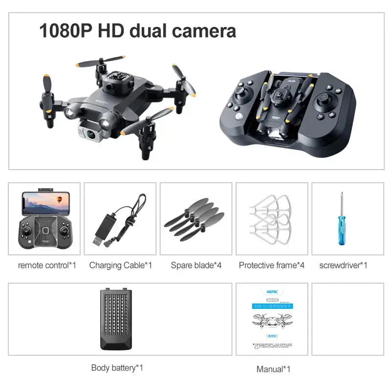 4DRC New V30 Mini Drone with Camera HD 4K 1080P FPV RC Drones Profesional Five-sided Obstacle Avoidance Helicopter Dron Toy Gift - Winter Seller Hub