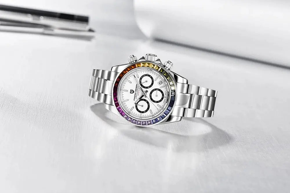 PAGANI DESIGN PD-1644 Quartz Watch – Stainless Steel, Luxury, Water-Resistant - Winter Seller Hub