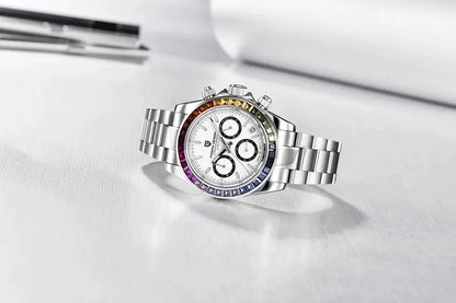 PAGANI DESIGN PD-1644 Quartz Watch – Stainless Steel, Luxury, Water-Resistant - Winter Seller Hub