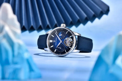 PAGANI DESIGN PD-YS021 Quartz Watch – Leather, Luminous, 10Bar Water-Resistant - Winter Seller Hub