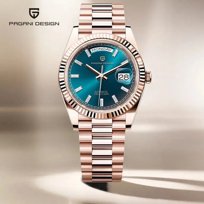 Men's Watches Rose Gold Luxury Automatic Watch - Winter Seller Hub