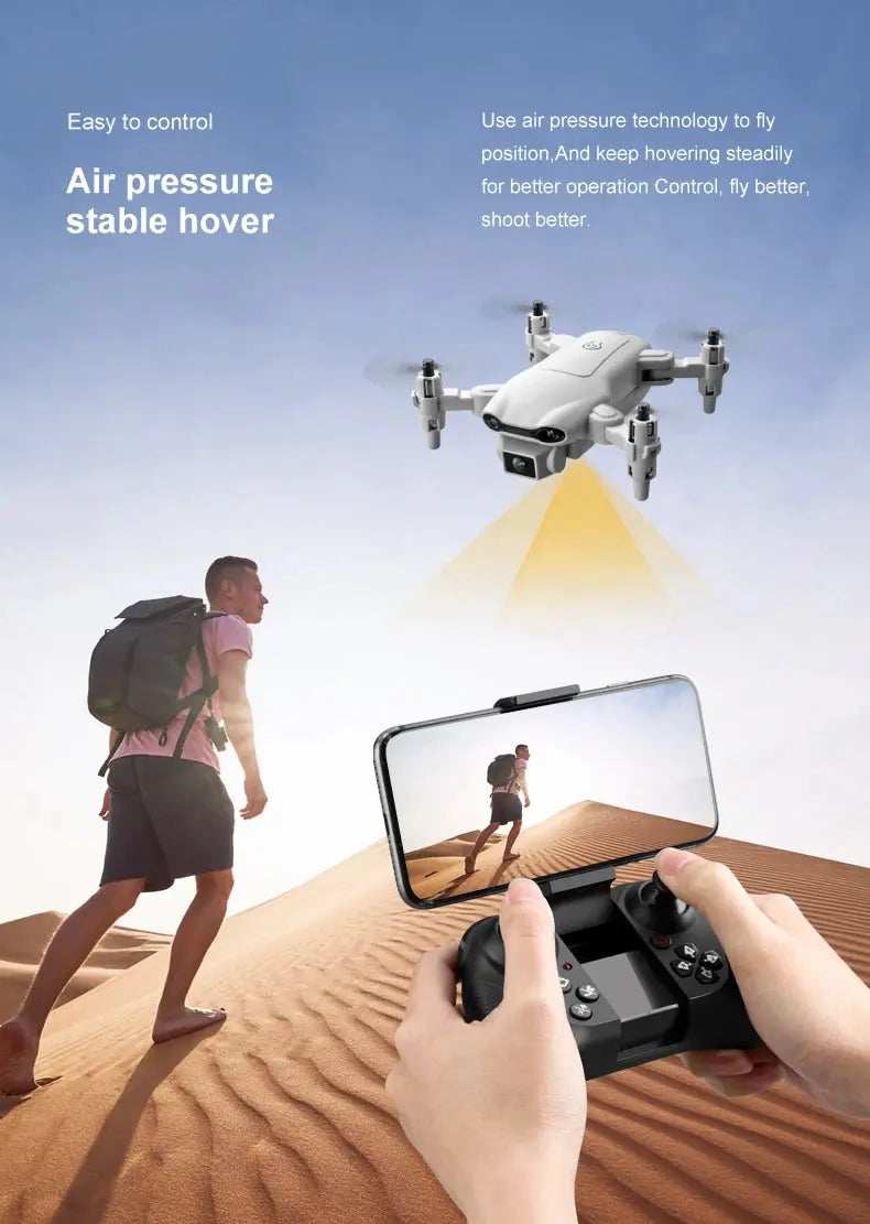 4DRC 2023 New V9 Mini Drone 4k HD Wide Angle Camera WIFI FPV Drones 1080P Dual Camera RC Dron Quadcopter Aircraft Kids Toys - Winter Seller Hub