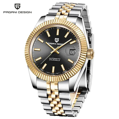 PAGANI DESIGN PD-1645 Automatic – Sapphire, 10 Bar, Stainless Steel - Winter Seller Hub