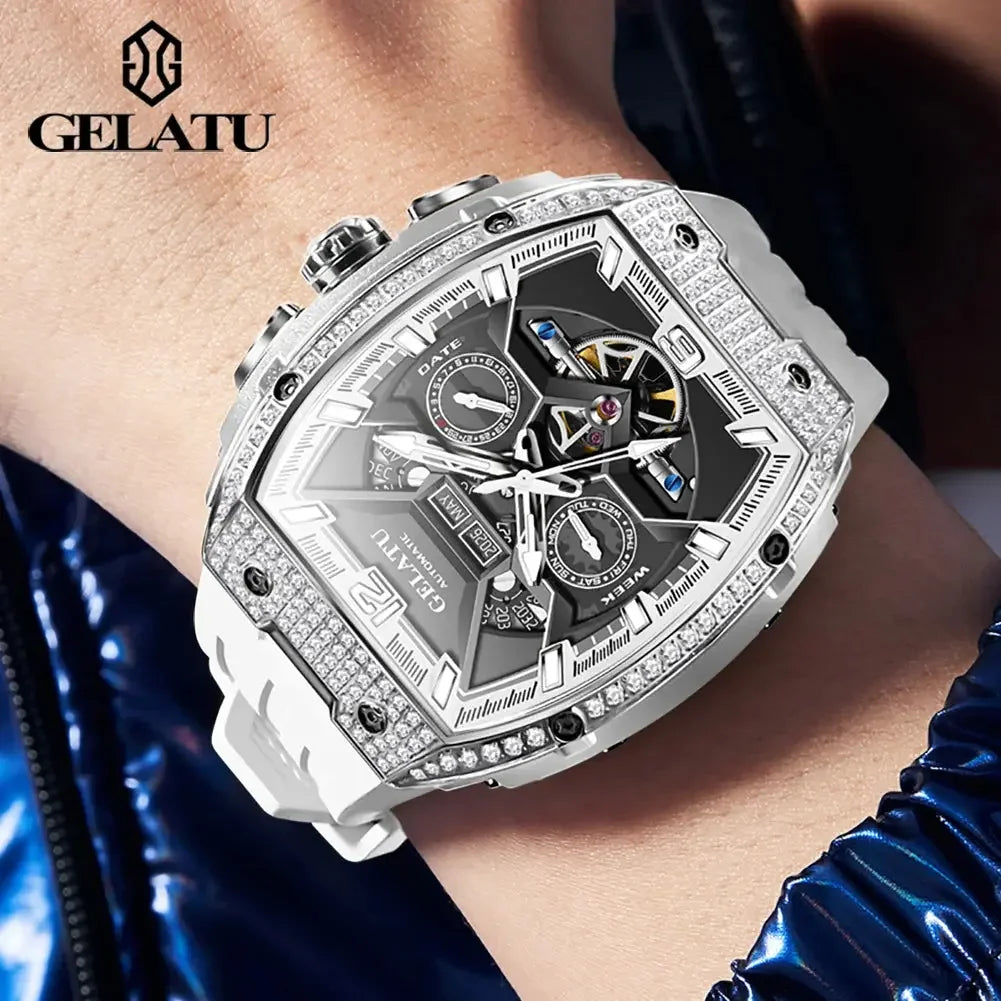 GELATU Automatic Waterproof Men’s Watch - Winter Seller Hub