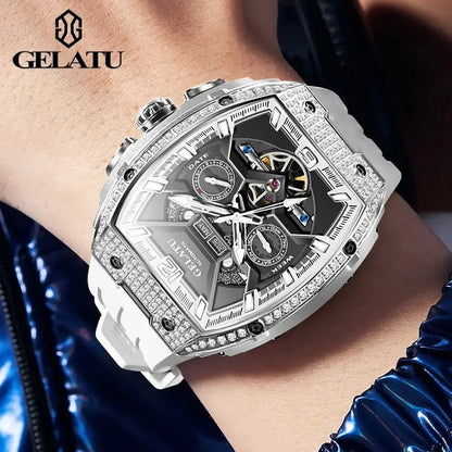 GELATU Automatic Waterproof Men’s Watch - Winter Seller Hub