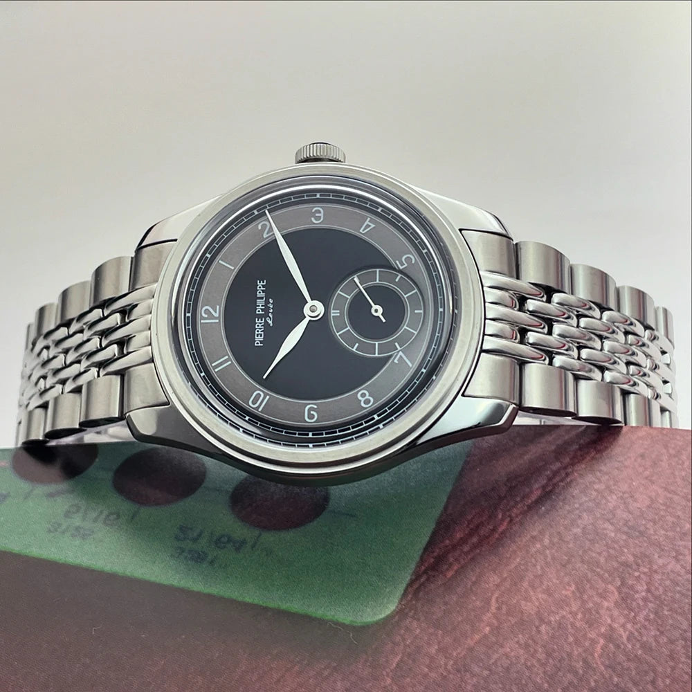 Pierre Philippe Field Watch 1940 – Vintage Mechanical Hand-Wind Gray Dial - Winter Seller Hub