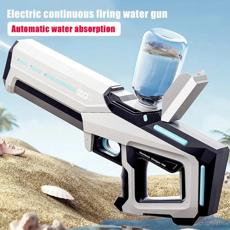 ZNMSQ Electronic Water Gun – Flashing LED, Lithium Battery-Powered Toy for Teens & Adults - Winter Seller Hub