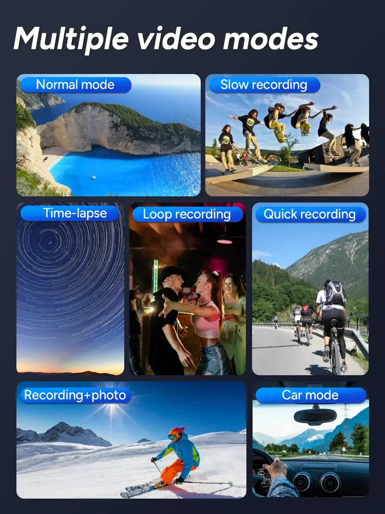 SJCAM SJ6 Pro 4K 60FPS Dual Screen Action Camera Waterproof Touch Screen Sport Cam WiFi Night Vision 6-Axis Gyro Stabilization - Winter Seller Hub