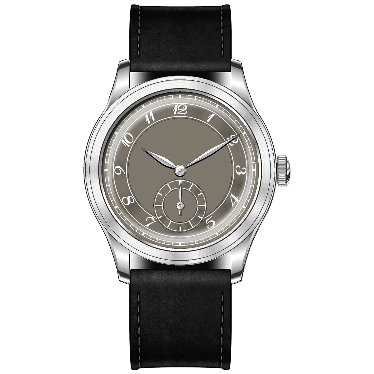 Pierre Philippe Field Watch 1940 – Vintage Mechanical Hand-Wind Gray Dial - Winter Seller Hub