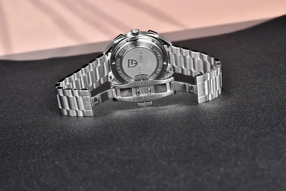 PAGANI DESIGN PD-1782 Quartz Chronograph – Sapphire, 10 Bar, Leather - Winter Seller Hub