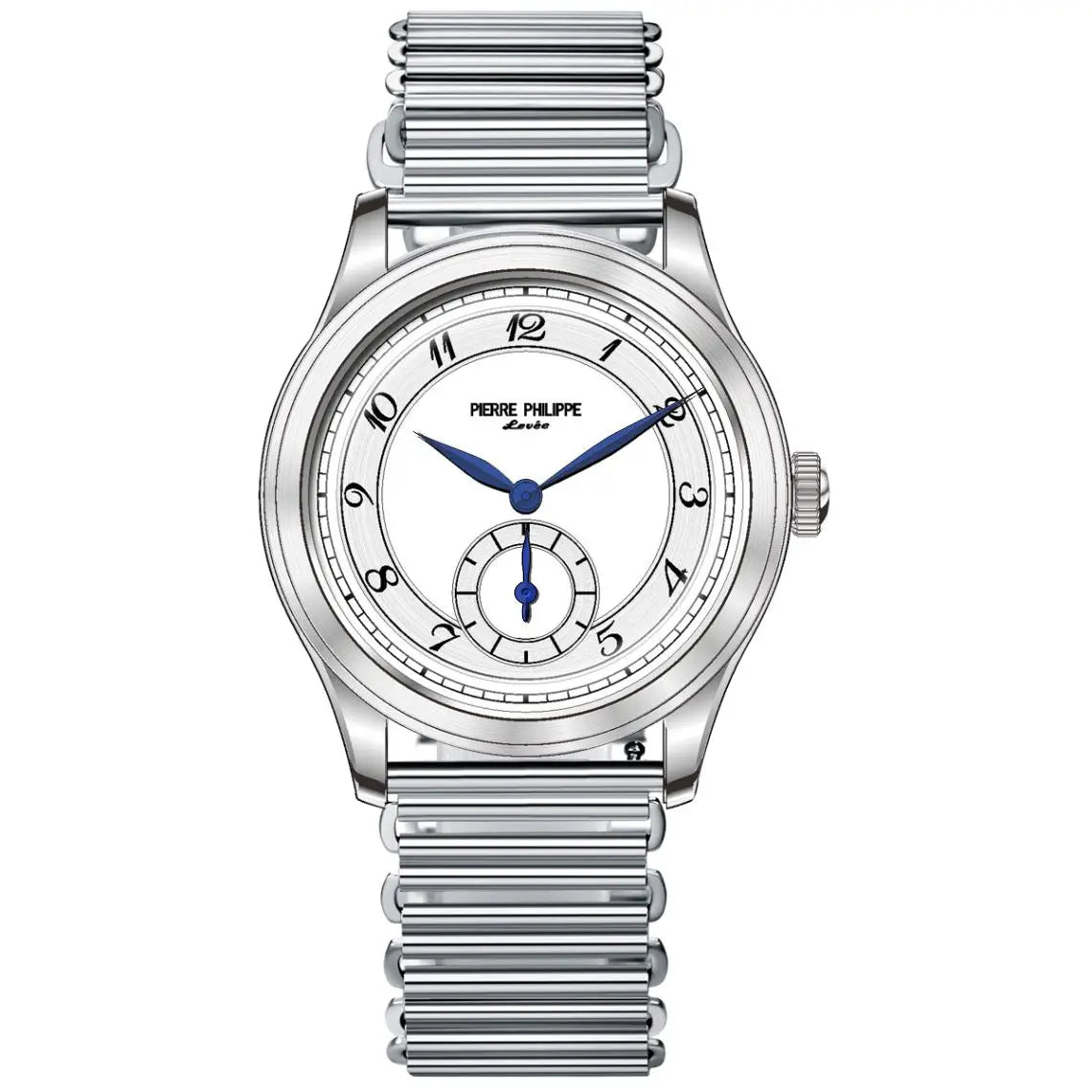 Pierre Philippe Field Watch 1940 – Vintage Mechanical Hand-Wind Gray Dial - Winter Seller Hub