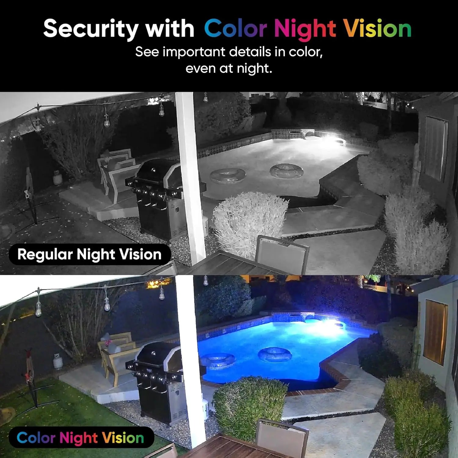 Wyze Cam v4, 2K Wi-Fi Smart Home Security Camera, Indoor/Outdoor Pet/Baby Monitor, Motion Activated Spotlight/Siren, 2-Way Audio - Winter Seller Hub