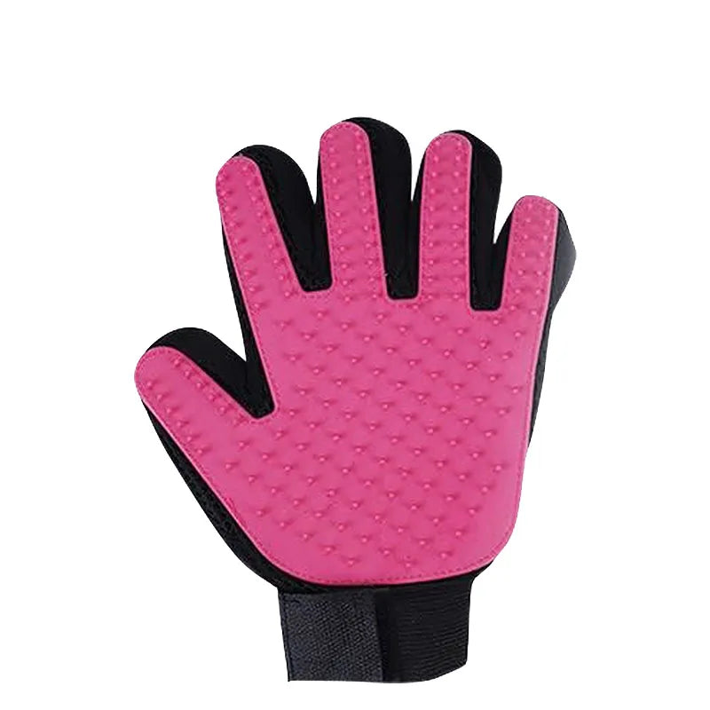 Hot Sell 1PC Cat Hair Remove Gloves Rubber Pet Beauty Cleaning Grooming Effective Massage Dog Combs Floating Brush 6 Color