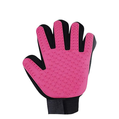 Hot Sell 1PC Cat Hair Remove Gloves Rubber Pet Beauty Cleaning Grooming Effective Massage Dog Combs Floating Brush 6 Color