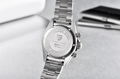 PAGANI DESIGN PD-1644 Quartz Watch – Stainless Steel, Luxury, Water-Resistant - Winter Seller Hub