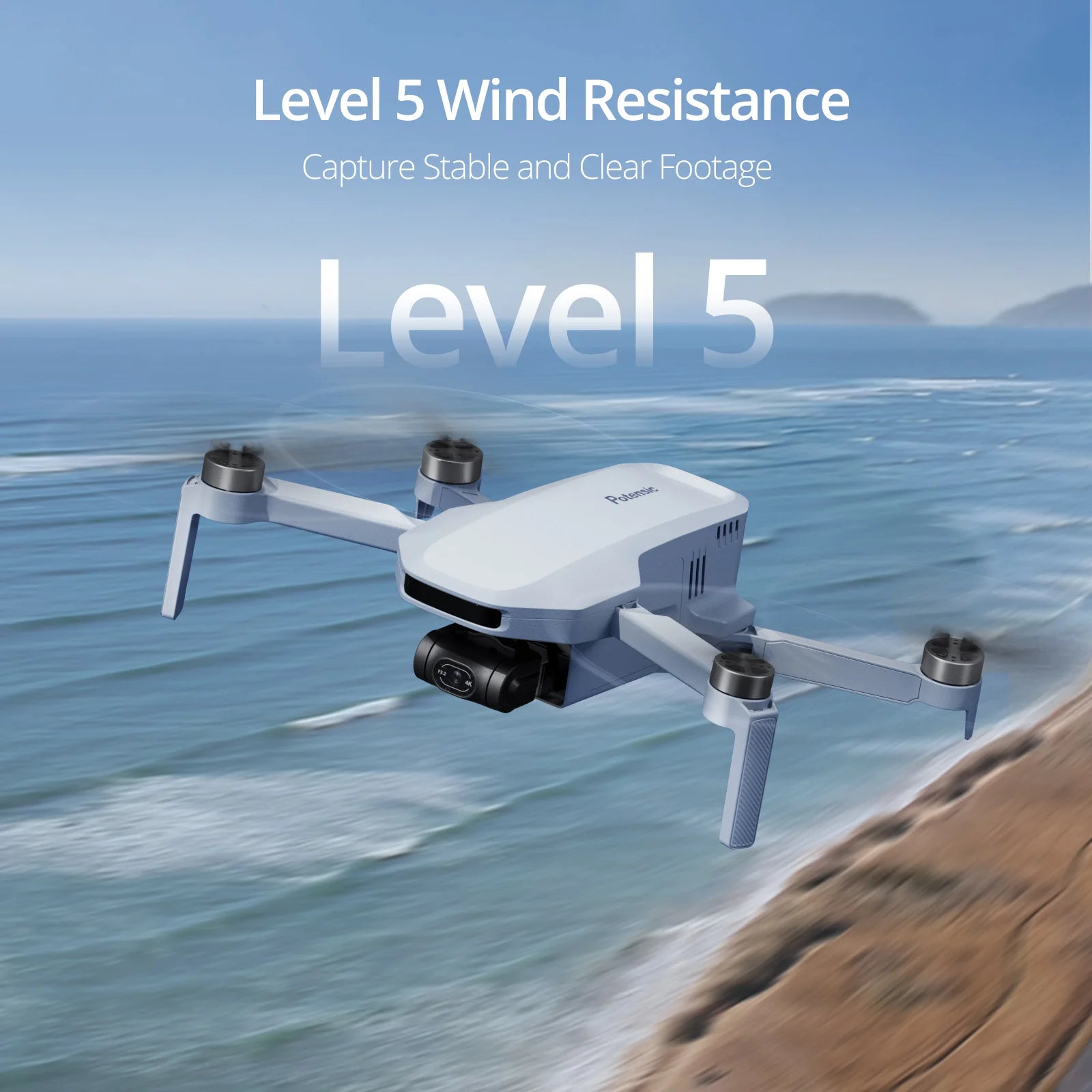 Potensic C0 Mini Drone 3 Axis Gimbal 6KM GPS 4K Professional Camera Drones Brushless RC Toy Quadcopter for Travel Gifts ATOM - Winter Seller Hub