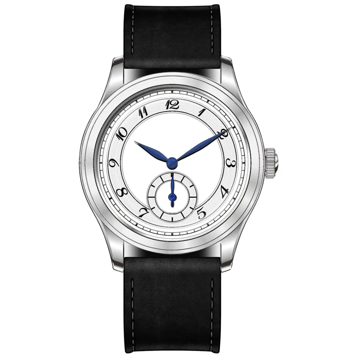 Pierre Philippe Field Watch 1940 – Vintage Mechanical Hand-Wind Gray Dial - Winter Seller Hub