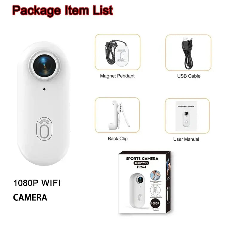 4K FHD 1080P Outdoor Sports Camera In Helmet Motorcycle Bike Sport Mini Filming Bicycle Action Body Cam And Video Recording - Winter Seller Hub