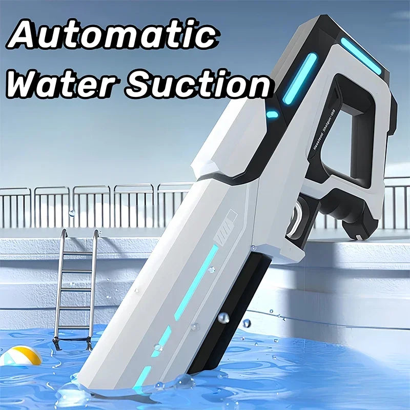 ZNMSQ Electronic Water Gun – Flashing LED, Lithium Battery-Powered Toy for Teens & Adults - Winter Seller Hub