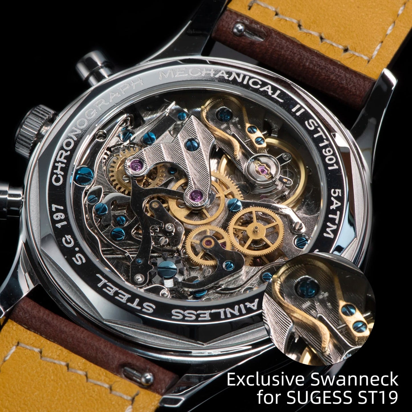 SUGESS Swanneck Mechanical Watch - Winter Seller Hub