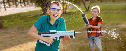 ZNMSQ Electronic Water Gun – Flashing LED, Lithium Battery-Powered Toy for Teens & Adults - Winter Seller Hub