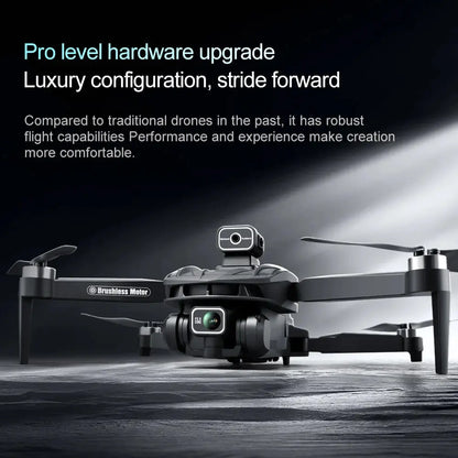 2025 V168 Pro MAX GPS Drone 8K Professional HD Camera 5G WIFI FPV 360° Obstacle Avoidance Brushless Large Screen RC Quadcopter - Winter Seller Hub