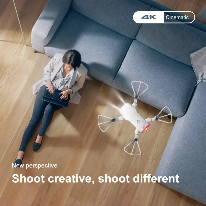 4DRC 2023 New V9 Mini Drone 4k HD Wide Angle Camera WIFI FPV Drones 1080P Dual Camera RC Dron Quadcopter Aircraft Kids Toys - Winter Seller Hub