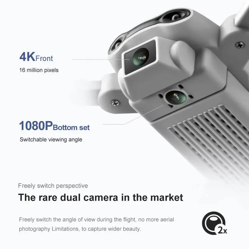 4DRC 2023 New V9 Mini Drone 4k HD Wide Angle Camera WIFI FPV Drones 1080P Dual Camera RC Dron Quadcopter Aircraft Kids Toys - Winter Seller Hub
