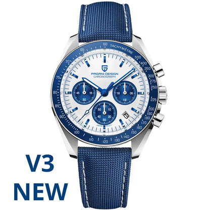 PAGANI DESIGN PD-1701 Moonwatch – VK63 Chronograph, Sapphire, 10 Bar - Winter Seller Hub