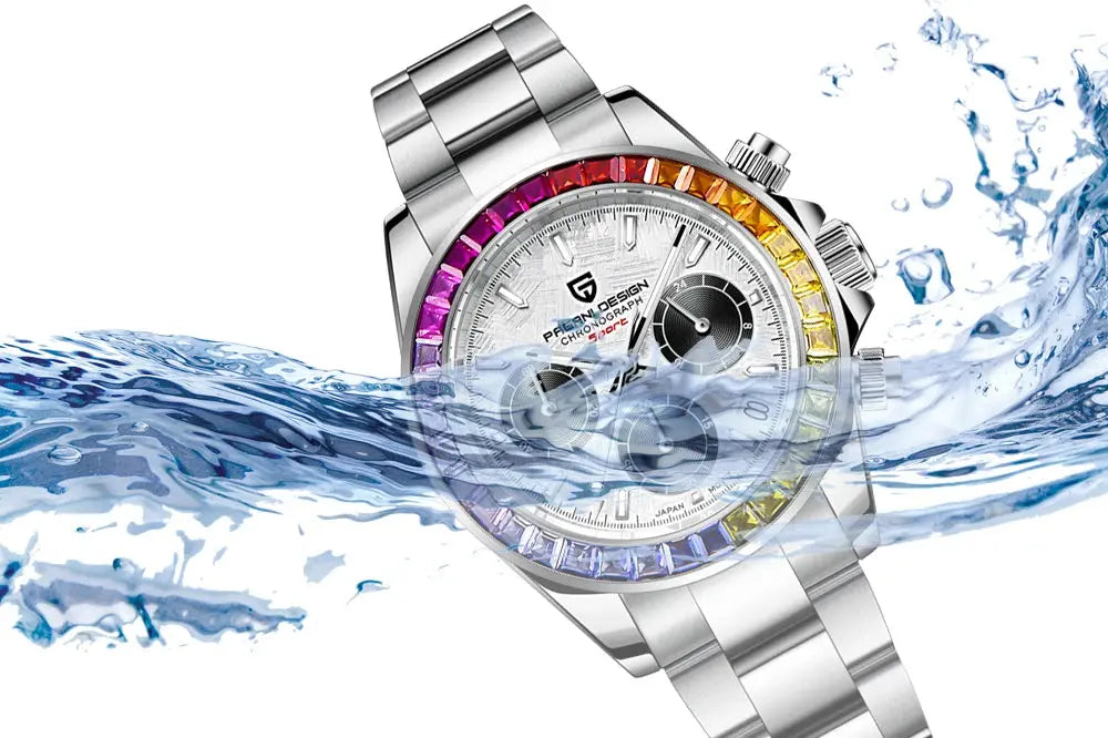 PAGANI DESIGN PD-1644 Quartz Watch – Stainless Steel, Luxury, Water-Resistant - Winter Seller Hub