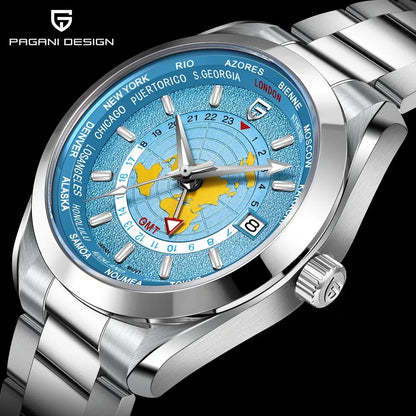 PD1788 Quartz Wristwatch – Stainless Steel Case & Bracelet, Water-Resistant, Fashionable Casual Watch - Winter Seller Hub