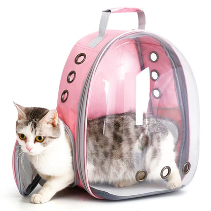 Transparent Bubble Pet Carrier Backpack – Cats & Small Pets - Winter Seller Hub