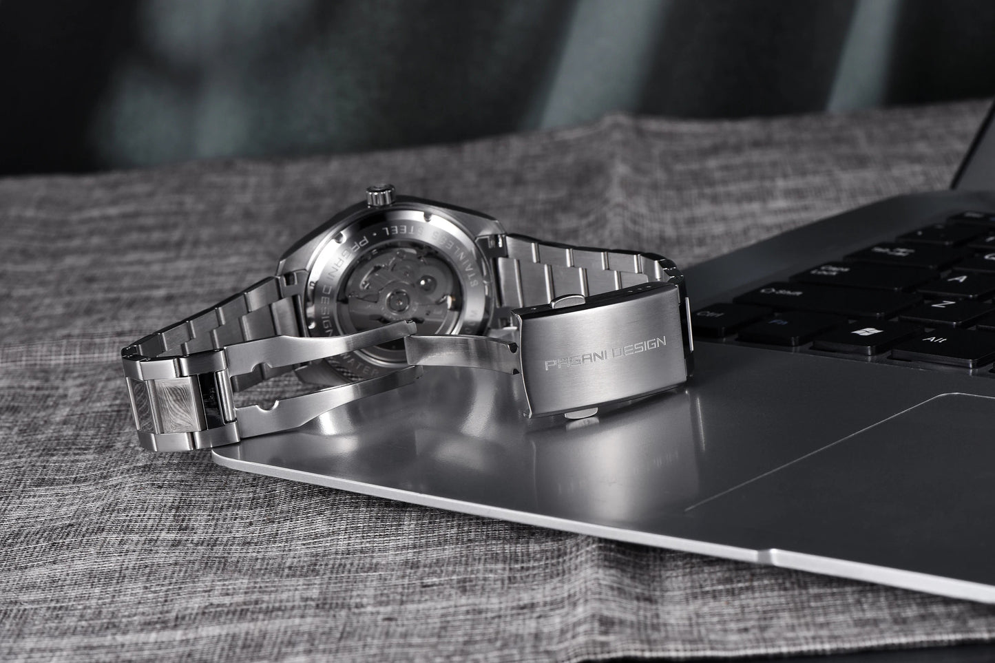 PD1788 Quartz Wristwatch – Stainless Steel Case & Bracelet, Water-Resistant, Fashionable Casual Watch - Winter Seller Hub