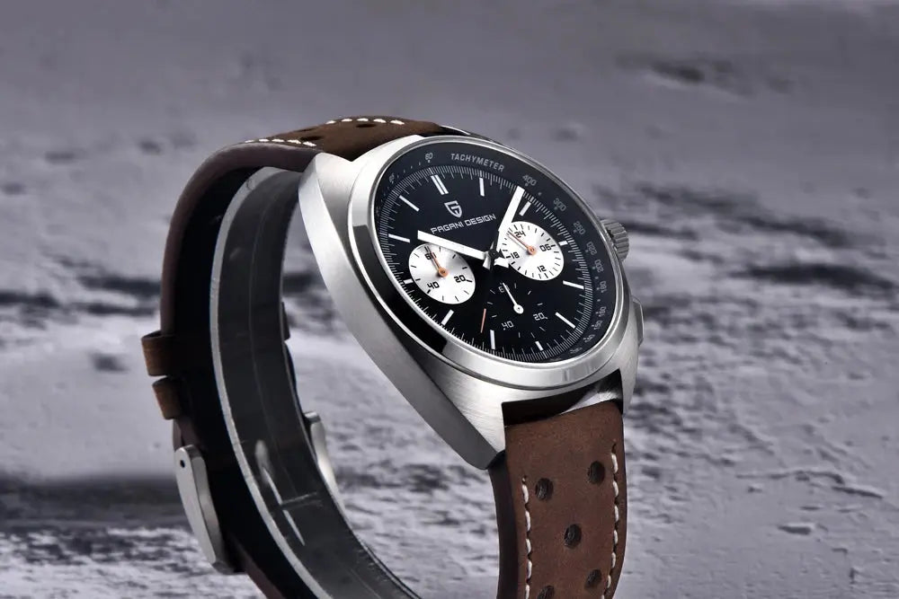 PAGANI DESIGN PD-1782 Quartz Chronograph – Sapphire, 10 Bar, Leather - Winter Seller Hub