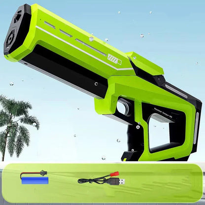 ZNMSQ Electronic Water Gun – Flashing LED, Lithium Battery-Powered Toy for Teens & Adults - Winter Seller Hub