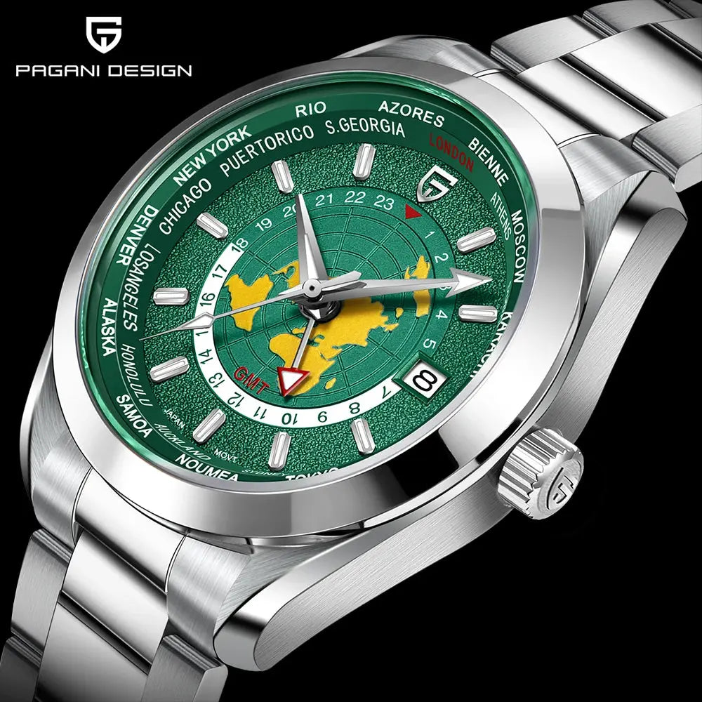 PD1788 Quartz Wristwatch – Stainless Steel Case & Bracelet, Water-Resistant, Fashionable Casual Watch - Winter Seller Hub