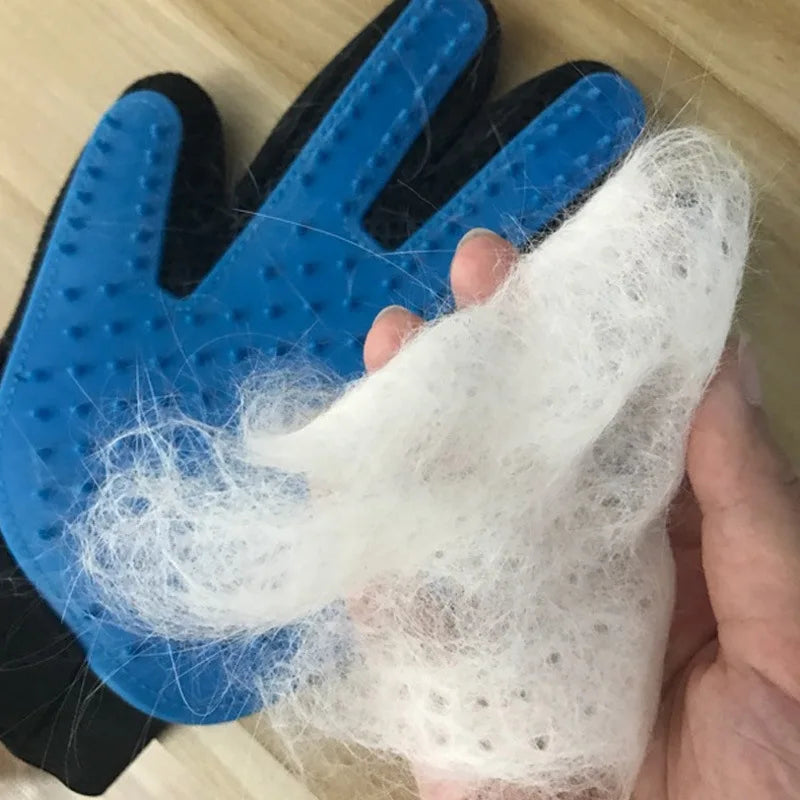 Hot Sell 1PC Cat Hair Remove Gloves Rubber Pet Beauty Cleaning Grooming Effective Massage Dog Combs Floating Brush 6 Color
