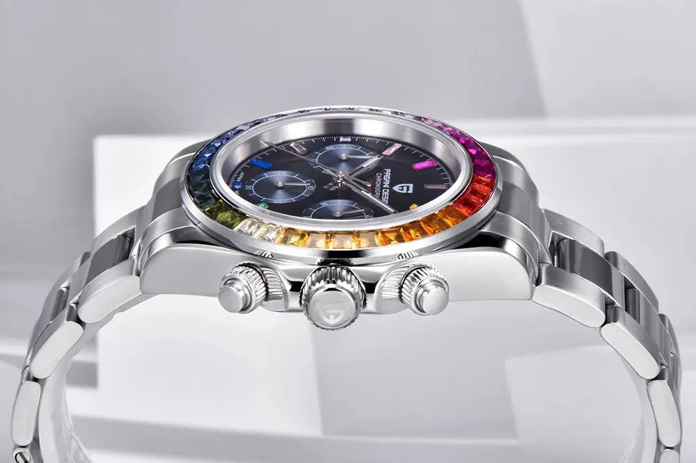 PAGANI DESIGN PD-1644 Quartz Watch – Stainless Steel, Luxury, Water-Resistant - Winter Seller Hub