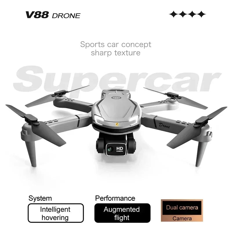 For Xiaomi V88 Drone 8K 5G GPS Professional HD Aerial Photography Remote Control Aircraft HD Dual Camera Quadcopter Toy UAV - Winter Seller Hub