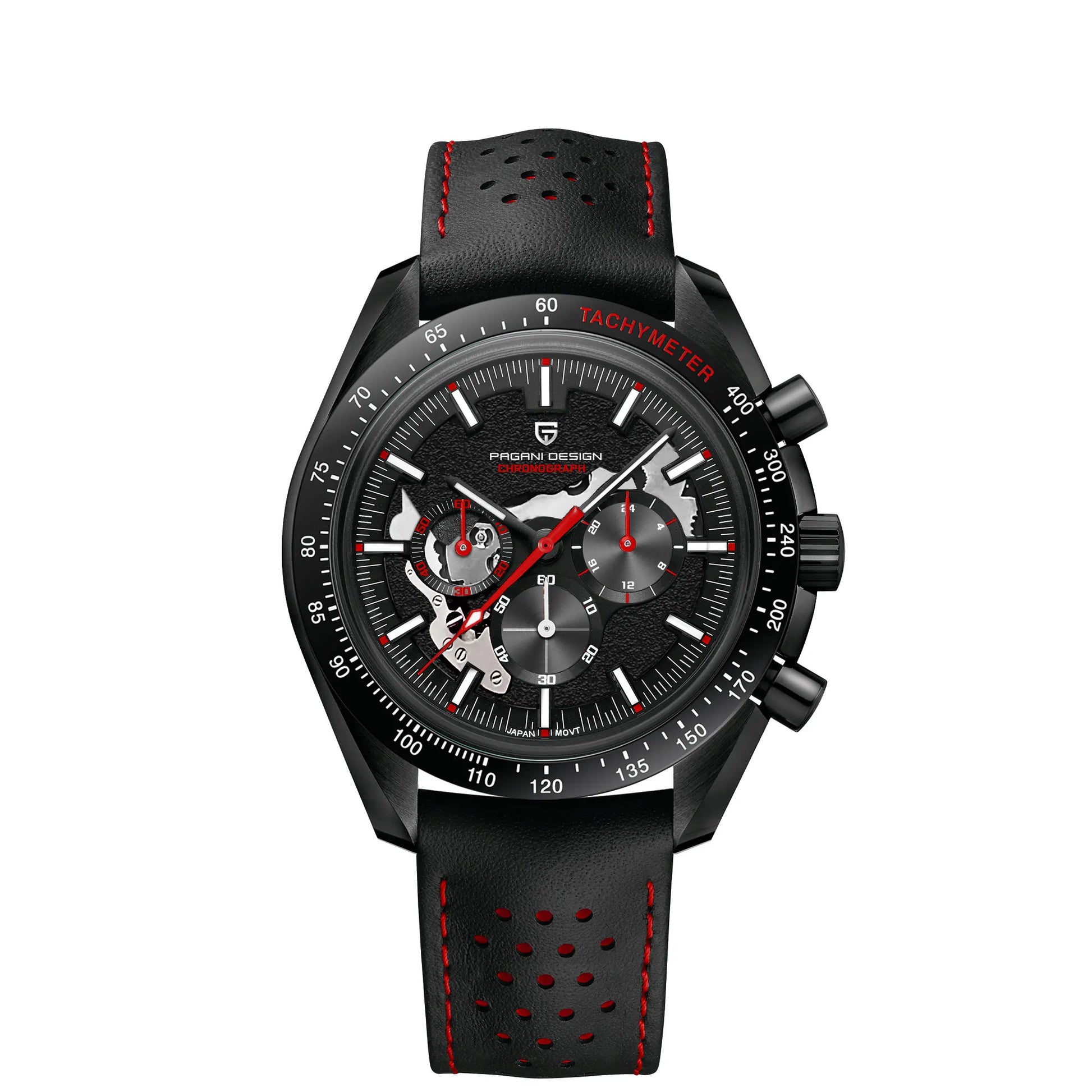 PAGANI DESIGN PD-1779 Quartz Wristwatch – Stainless Steel, Chronograph, Water-Resistant Business Watch - Winter Seller Hub