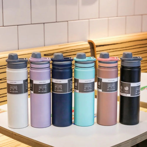 Thermal Cup Simple Portable Stainless Steel Water Cup Large Capacity Sports Water Bottle Outdoor Water Bottle Portable Space Pot Winter Seller Hub
