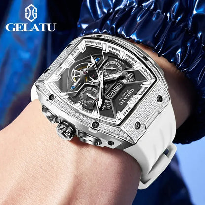 GELATU Automatic Waterproof Men’s Watch - Winter Seller Hub